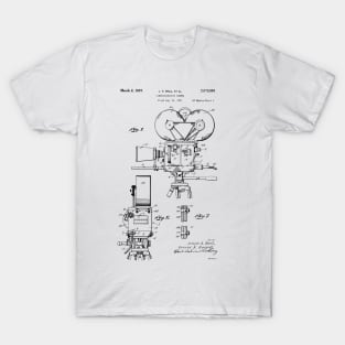 Film Camera Patent Prints 1937 T-Shirt